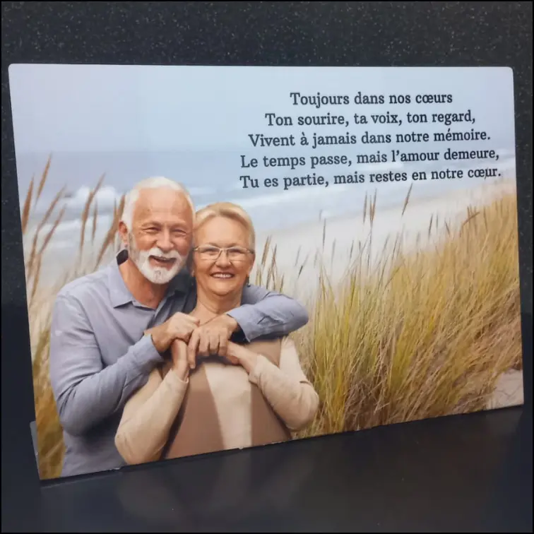 [DUREVPS-280-200WGHO] DURALUXE Photo stand RE 280mm x 200mm Horizontal