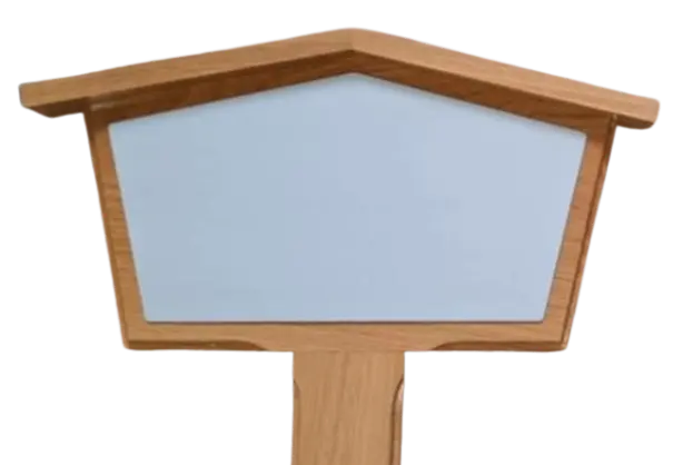 [CRPL-NR1-WG] Plaques de croix funéraires NR1 (Blanc Brillant)