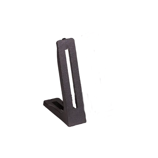 Bevestigingssteun voor platen - zwart 80mm/120mm