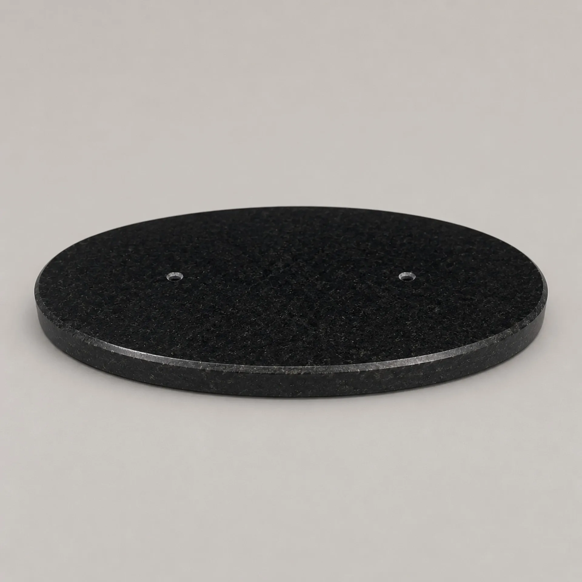 [BAGRA-300-155-019OV] Granitsockel (oval) 300 mm x 155 mm x 19 mm