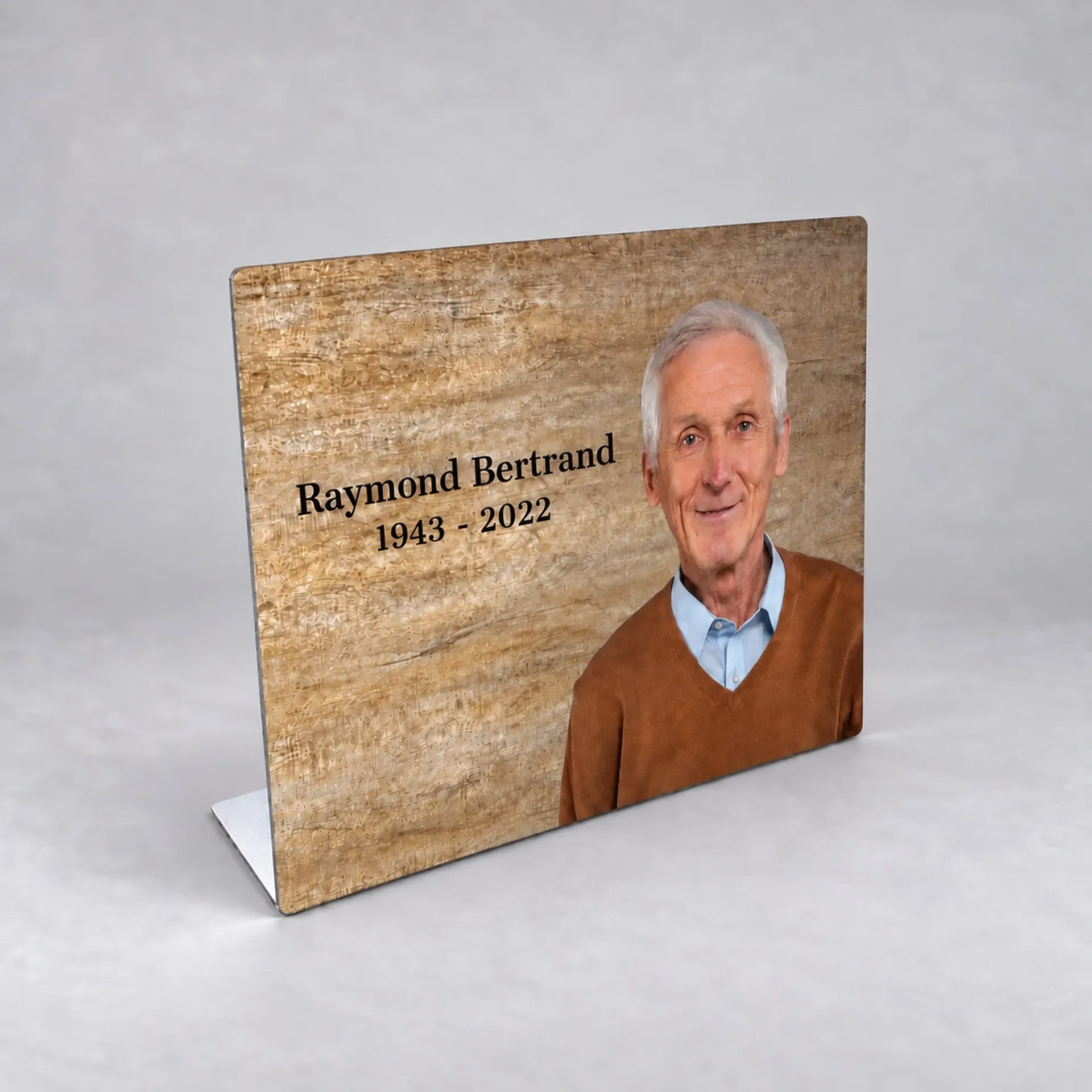 [DUREHPS-150-200WG] DURALUXE Photo stand RE 150mm x 200mm Horizontal