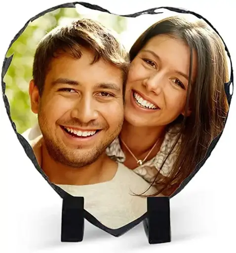 [SLHA-015-015] Leisteen hart 15cm x 15cm