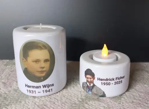 [CETH-075-045] Photophore en céramique 7,5cm x 4,5cm