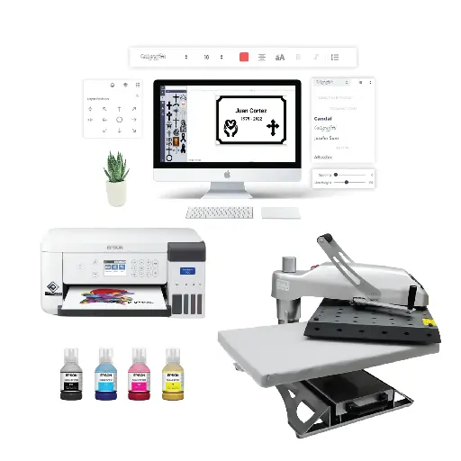 [SYS3D-SUB-A3] Expert with heat press 60cm x 40cm